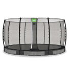 EXIT Allure Classic Bodentrampolin ø427cm - schwarz