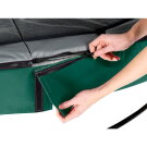 EXIT Elegant Premium Trampolin ø366cm mit Deluxe Sicherheitsnetz - grün