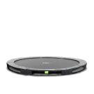 EXIT Elegant Premium sports Bodentrampolin ø366cm - schwarz
