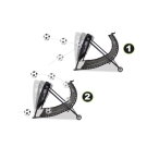 EXIT Kickback Fußball Rebounder 124x90cm