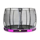 EXIT Elegant Inground-Trampolin ø305cm mit Economy Sicherheitsnetz - lila