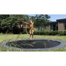 EXIT InTerra ebenerdige Trampolin ø427cm - grau