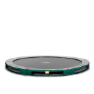 EXIT Elegant sports Bodentrampolin ø427cm - grün