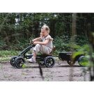 EXIT Foxy Go-Kart mit Anhänger für Kinder schwarz | ab 2 Jahren