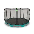 EXIT Allure Classic Bodentrampolin &oslash;366cm - gr&uuml;n