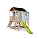 EXIT Loft 550 Holzspielhaus - blau