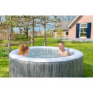 EXIT Wood Deluxe Whirlpool ø204x65cm - dunkelgrau