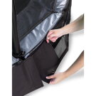 EXIT Elegant Inground-Trampolin 244x427cm mit Economy Sicherheitsnetz - schwarz