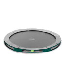 EXIT Elegant sports Bodentrampolin ø427cm - grün