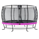 EXIT Elegant Premium Trampolin ø427cm mit Deluxe Sicherheitsnetz - lila