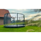 EXIT Allure Premium Bodentrampolin ø427cm - grün