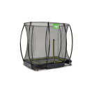EXIT Silhouette Bodentrampolin 153x214cm mit Sicherheitsnetz - schwarz