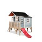 EXIT Loft 350 Holzspielhaus - blau