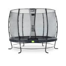 EXIT Elegant Trampolin ø305cm mit Economy Sicherheitsnetz - schwarz