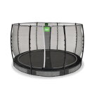 EXIT Allure Classic Bodentrampolin &oslash;366cm - schwarz