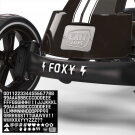 EXIT Foxy Go-Kart mit Anhänger für Kinder schwarz | ab 2 Jahren