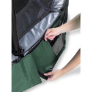 EXIT Elegant Inground-Trampolin 214x366cm mit Economy Sicherheitsnetz - grün