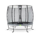 EXIT Elegant Trampolin ø253cm mit Economy Sicherheitsnetz - grau
