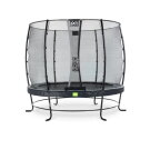 EXIT Elegant Trampolin ø253cm mit Economy Sicherheitsnetz - schwarz