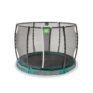 EXIT Allure Premium Bodentrampolin ø305cm - grün