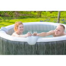 Kopfstützen- und Becherhalter-Set für aufblasbare Whirlpools