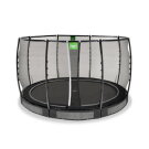 EXIT Allure Premium Bodentrampolin &oslash;366cm - schwarz