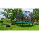 EXIT Elegant Premium Trampolin ø253cm mit Deluxe Sicherheitsnetz - grün