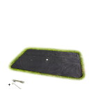 EXIT Supreme Bodentrampolin Abdeckplane rechteckig 214x366cm