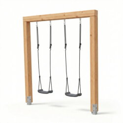 EXIT Linea Massiv 140 Doppelschaukel aus Holz