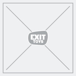 EXIT Liner Black Leather Pool ø360x122cm - schwarz