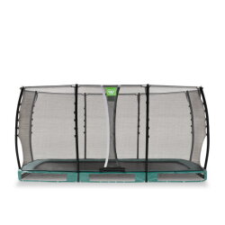 EXIT Allure Classic Bodentrampolin 244x427cm - gr&uuml;n