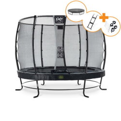 EXIT Elegant Premium Trampolin Komplettset ø305cm - schwarz
