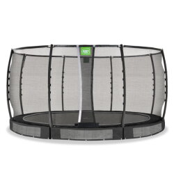 EXIT Allure Premium Bodentrampolin ø427cm - schwarz