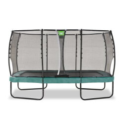 EXIT Allure Premium Trampolin 244x427cm - gr&uuml;n
