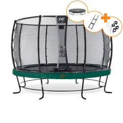 EXIT Elegant Premium Trampolin Komplettset ø366cm - grün