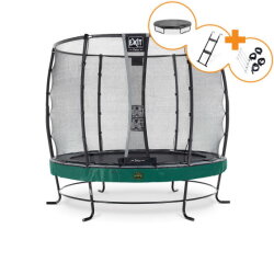 EXIT Elegant Premium Trampolin Komplettset ø253cm - grün