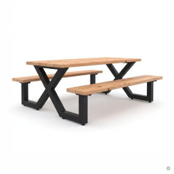 EXIT Picknicktisch X-200 - 6 Personen - 200 cm