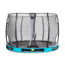 EXIT Elegant Inground-Trampolin ø305cm mit Economy Sicherheitsnetz - blau