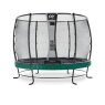 EXIT Elegant Premium Trampolin ø305cm mit Deluxe Sicherheitsnetz - grün