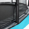 EXIT Elegant Premium Inground-Trampolin 214x366cm mit Deluxe Sicherheitsnetz - blau