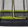 EXIT Silhouette Bodentrampolin 214x305cm mit Sicherheitsnetz - grün