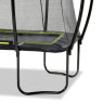 EXIT Silhouette Trampolin 153x214cm mit Leiter - schwarz