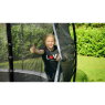 EXIT Elegant Premium Inground-Trampolin ø366cm mit Deluxe Sicherheitsnetz - schwarz