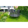 EXIT Silhouette Trampolin ø244cm - schwarz