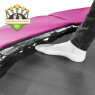 EXIT Silhouette sports Bodentrampolin 214x305cm - rosa