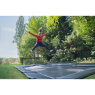 EXIT Dynamic ebenerdiges sports Trampolin 305x519cm - schwarz