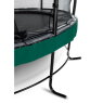 EXIT Elegant Premium Trampolin ø305cm mit Deluxe Sicherheitsnetz - grün