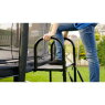 EXIT Trampolinplattform mit Leiter für Rahmenhöhen von 95-110cm